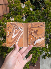 Load image into Gallery viewer, Marbled Vertical Bifold Wallet