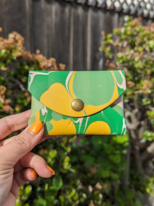 Marbled Snap Wallet