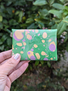 Marbled Snap Wallet