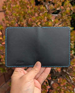 Marbled Vertical Bifold Wallet