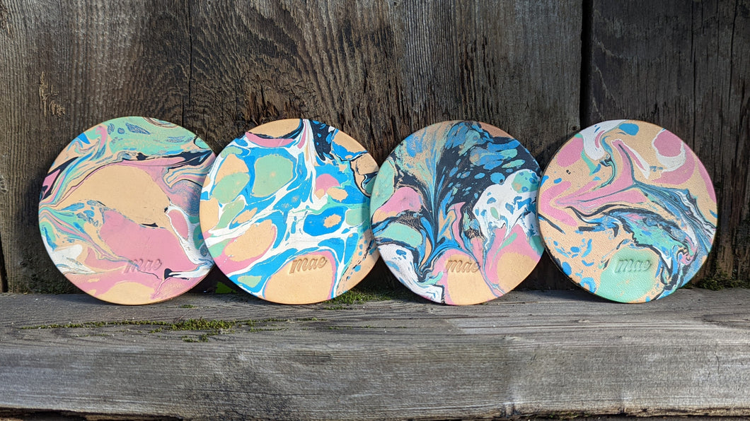 Marbled Coasters