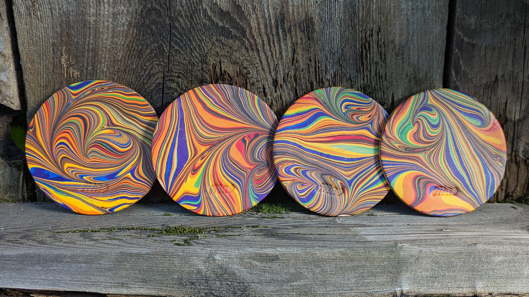 Marbled Coasters
